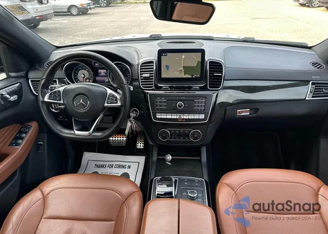 2016 Mercedes-Benz Gle Coupe 450 4Matic z USA, uszkodzony, nr VIN 4JGED6EB8GA047879